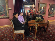 Граф Шереметев Пётр Петрович посетил Московскую государственную картинную галерею Героя Труда Российской Федерации Народного художника СССР, академика РАХ А.М.Шилова