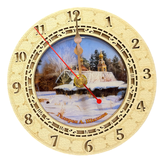 Часы на подставке