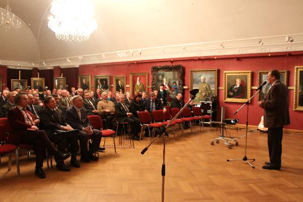 Собрание ветеранов органов госбезопасности в честь Дня Защитника Отечества в галерее Александра Шилова