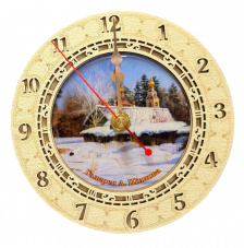 Часы на подставке